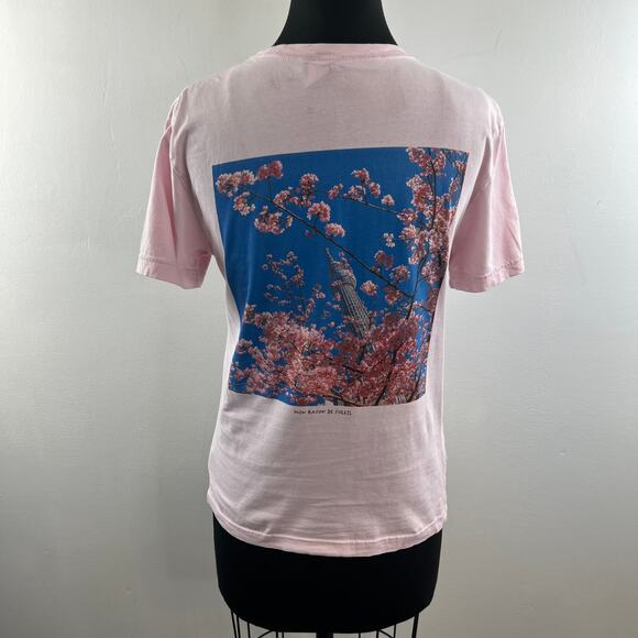 H&M DIVIDED Pink 'Mon Rayon de Soleil" Top Short Sleeves Crewneck Size XS - Picture 7 of 10